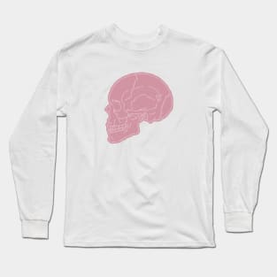 PINK SKULL Long Sleeve T-Shirt